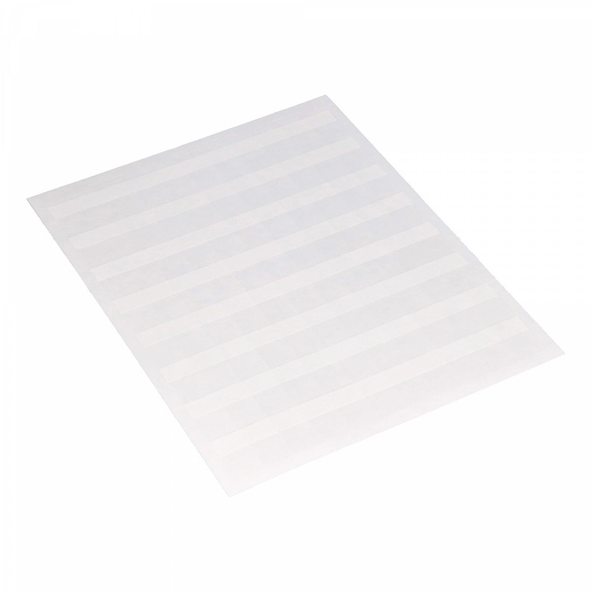 Lasermark A4: Pe 24x25x93mm White Transp. 