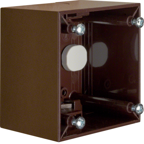 09-11512501 Surface-mounted housing Surface-mounted housings 91151 (high) and 91152(flat) series.

-With cable entry (91151 series)
-For mounting on combustible base surface
-To built-on installation of devices
-To built-on installation of switches and push-buttons (91152 series)