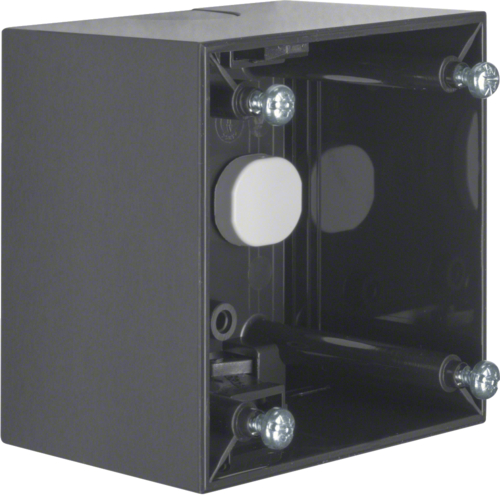 09-11512505 Surface-mounted housing Surface-mounted housings 91151 (high) and 91152(flat) series.

-With cable entry (91151 series)
-For mounting on combustible base surface
-To built-on installation of devices
-To built-on installation of switches and push-buttons (91152 series)