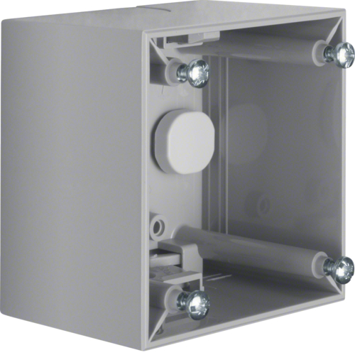 09-11512507 Surface-mounted housing Surface-mounted housings 91151 (high) and 91152(flat) series.

-With cable entry (91151 series)
-For mounting on combustible base surface
-To built-on installation of devices
-To built-on installation of switches and push-buttons (91152 series)