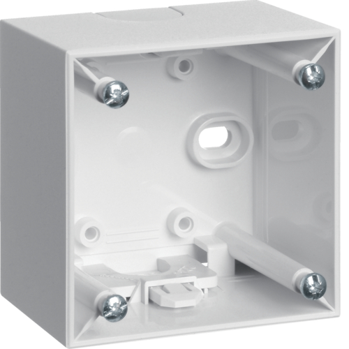 09-11512509 Surface-mounted housing Surface-mounted housings 91151 (high) and 91152(flat) series.

-With cable entry (91151 series)
-For mounting on combustible base surface
-To built-on installation of devices
-To built-on installation of switches and push-buttons (91152 series)