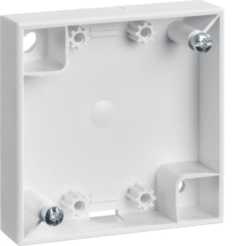 09-11522529 Surface-mounted housing Surface-mounted housings 91151 (high) and 91152(flat) series.

-With cable entry (91151 series)
-For mounting on combustible base surface
-To built-on installation of devices
-To built-on installation of switches and push-buttons (91152 series)