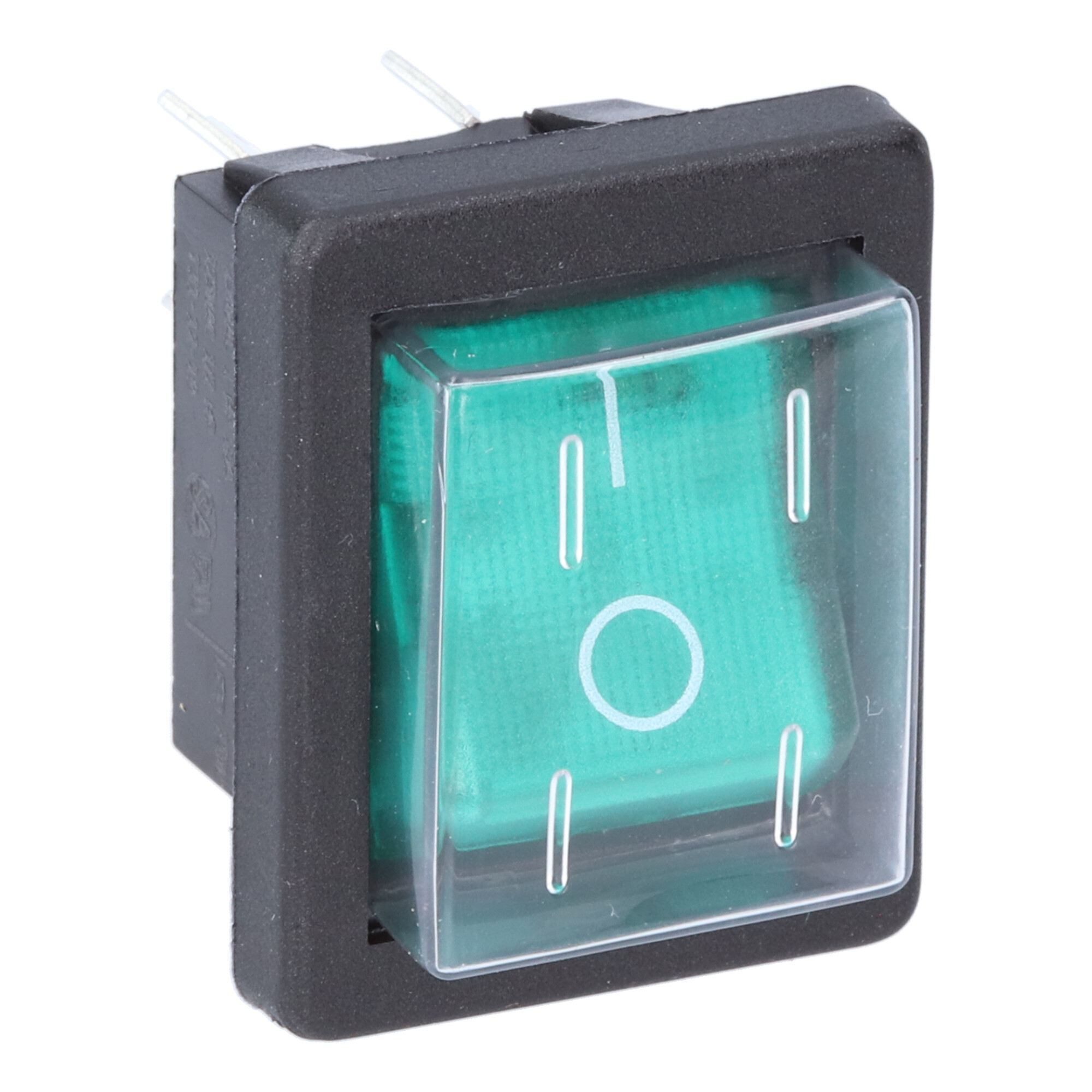 40C1353ALGNJ Rocker switch 2P series 1350-1550-6050 1550 Standard & 1350 High Inrush switches.
150A according to EN61058-1 and 16A 250Vac.
2-pole