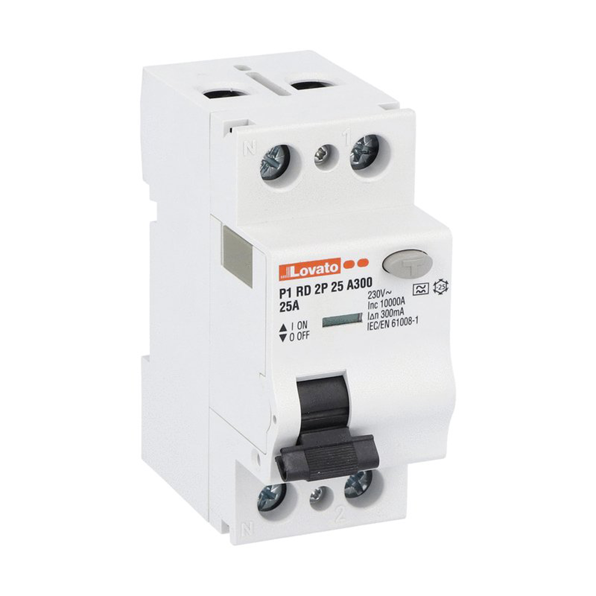 60-P1RD2P25A300 Residual current circuit breakers P1RD The P1RD series Residual current circuit breakers are available in three types, A, AC.