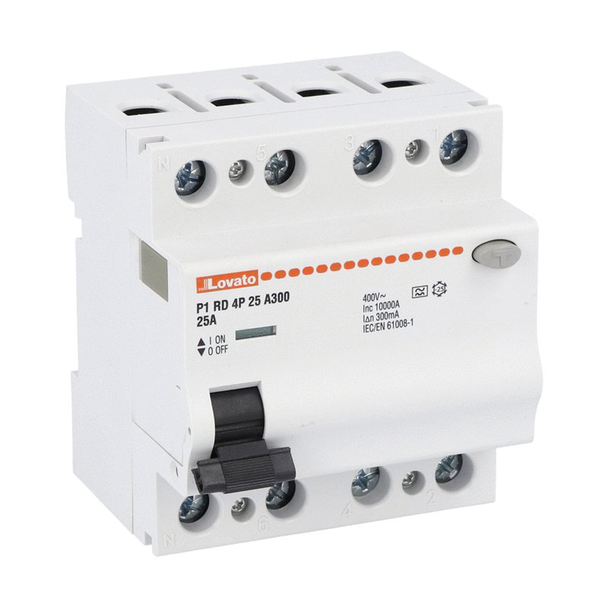 60-P1RD4P25A300 Residual current circuit breakers P1RD The P1RD series Residual current circuit breakers are available in three types, A, AC.