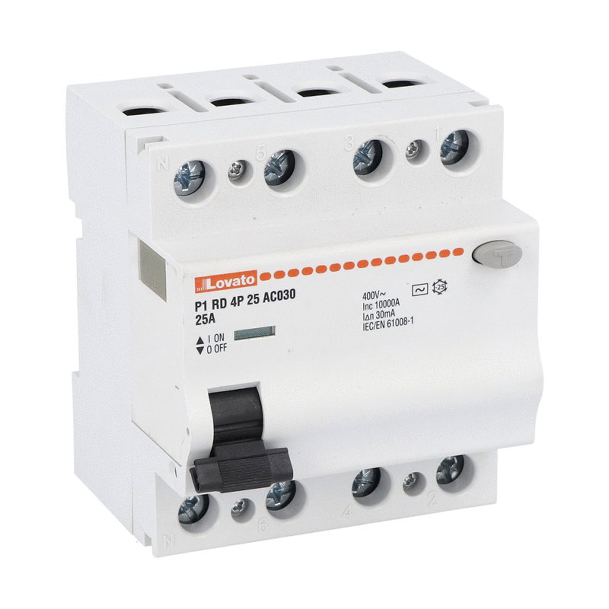 60-P1RD4P25AC030 Residual current circuit breakers P1RD The P1RD series Residual current circuit breakers are available in three types, A, AC.