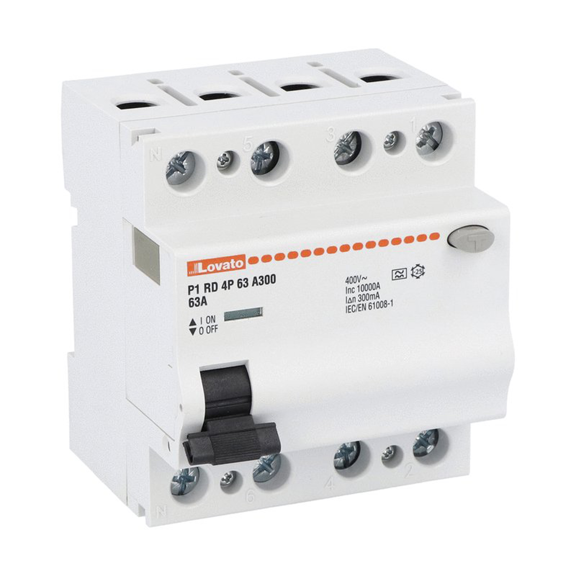 60-P1RD4P63A300 Residual current circuit breakers P1RD The P1RD series Residual current circuit breakers are available in three types, A, AC.