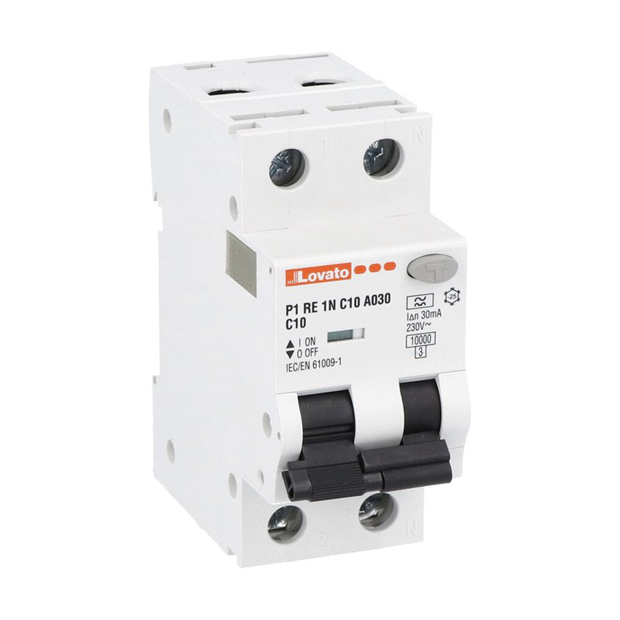 60-P1RE1NC10A030 Residual current circuit breakers P1RE Suitable for detecting and switching in case of overload or short circuit.