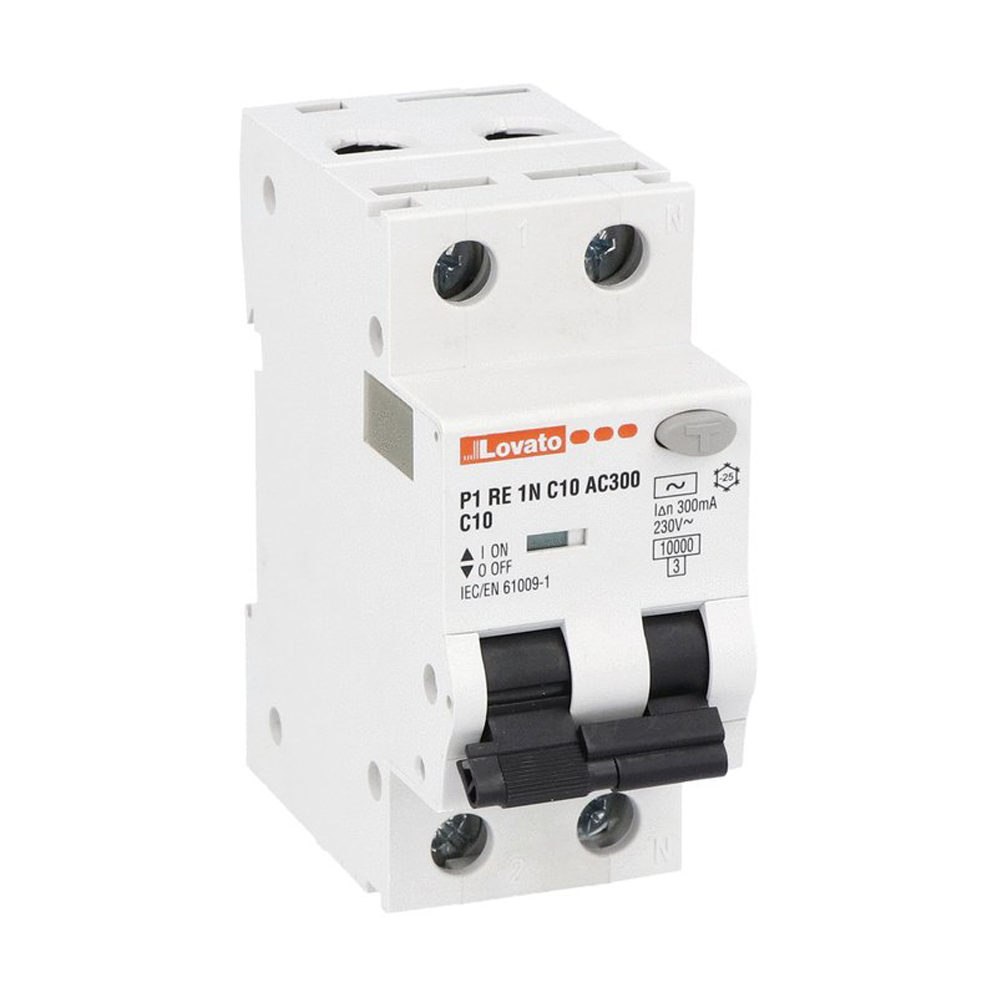 60-P1RE1NC10AC300 Residual current circuit breakers P1RE Suitable for detecting and switching in case of overload or short circuit.