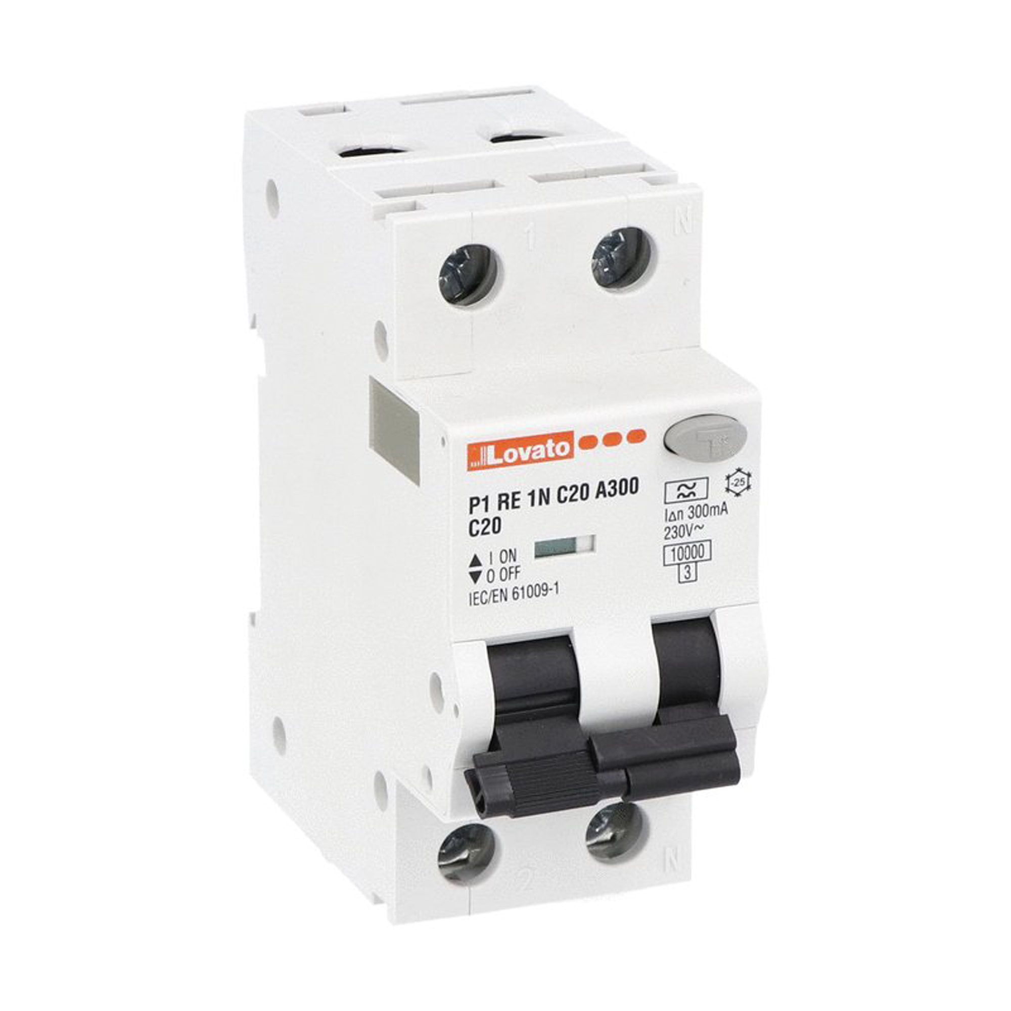 60-P1RE1NC20A300 Residual current circuit breakers P1RE Suitable for detecting and switching in case of overload or short circuit.