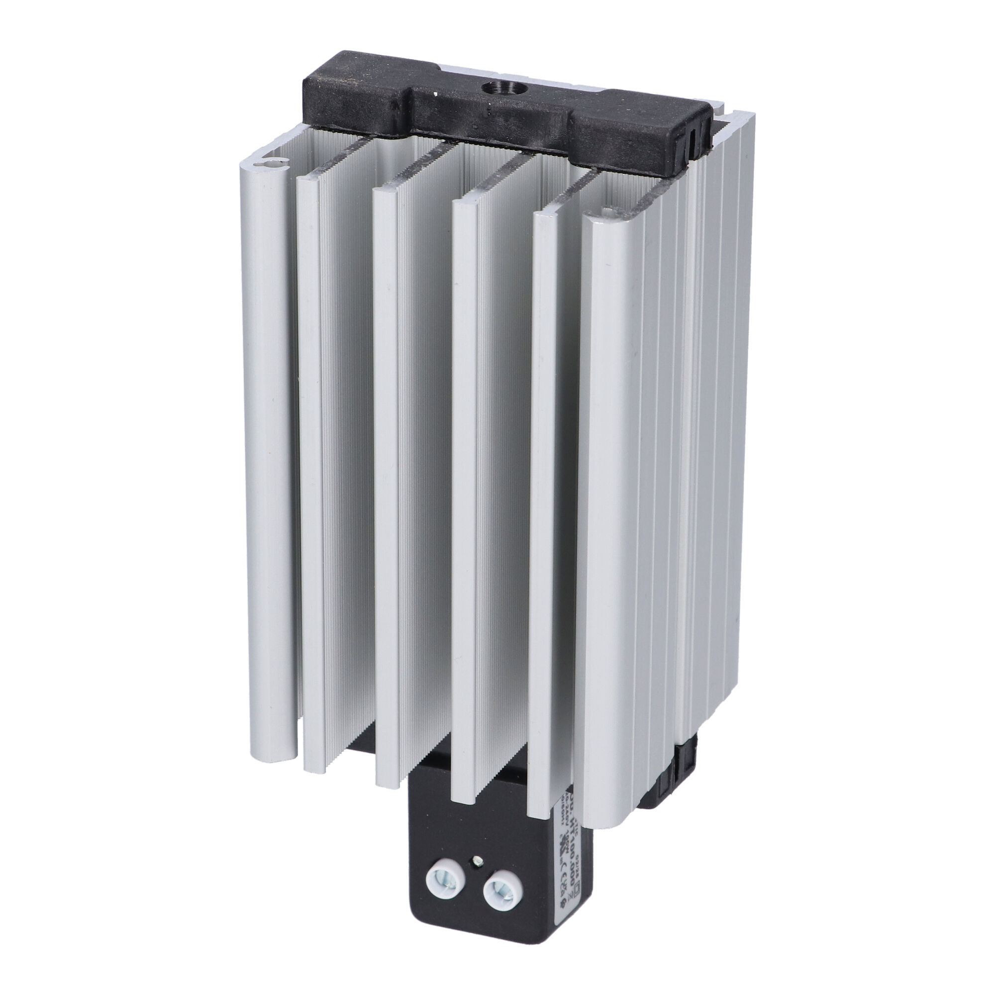 73-HT100.000 Heating elements SHT SHTW SHT: equipped with 2 terminals for 2.5mm2 SHTW: equipped with 400mm 2x0.5mm2 silicone cable Suitable for DIN rail mounting