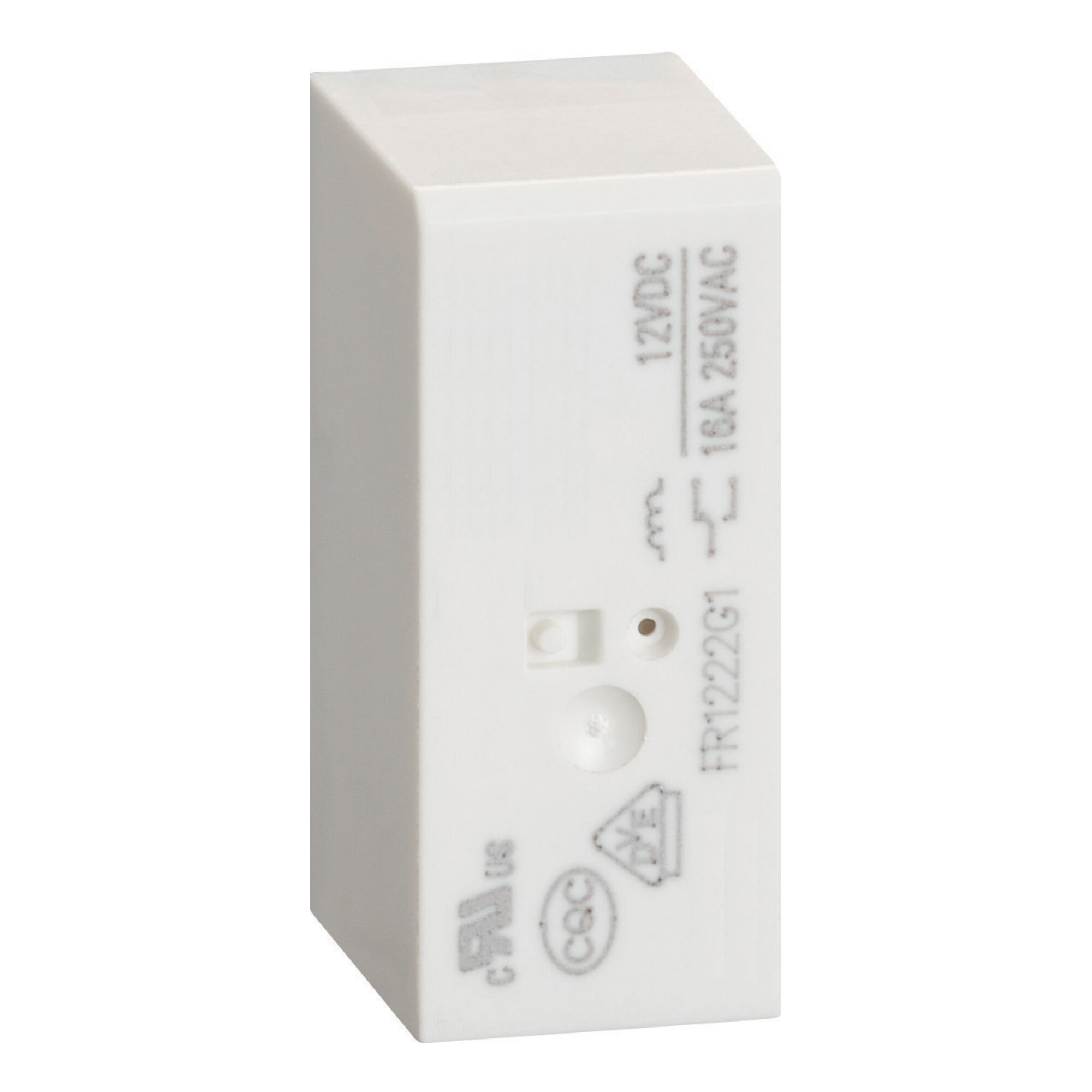 60-HR302CD024 Insteekrelais (mini) HR30 Miniatuur relais, geschikt voor 1 of 2 wisselcontacten.
Max. 10A (16A op PCB), beschikbaar in AC of DC.
Voet breedte 15,8mm.
